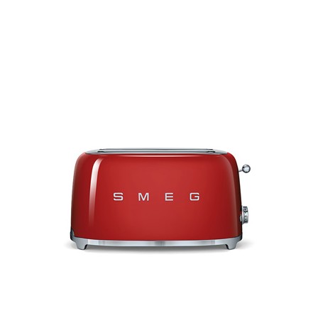 GRILLE PAIN TSF02RDEU 4*TRANCHE ROUGE SMEG