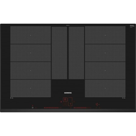 INDUCTION EX851LYC1F 4*ZONE DONT 2*FLEX 7 4*KW 80CM NOIRE SIEMENS