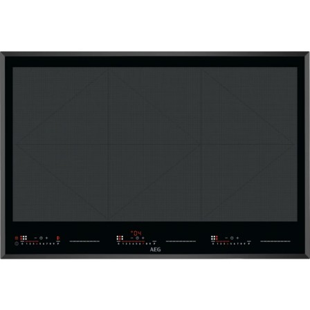 INDUCTION IKE86683FB 6*ZONE TOTALFLEX 7 2*KW 80CM  NOIR AEG