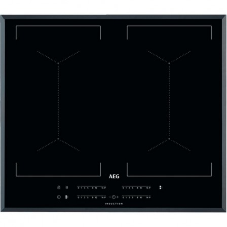 INDUCTION IKE64450FB  2*ZONE DONT 2*MULTI 7 35*KW 60CM NOIR AEG P