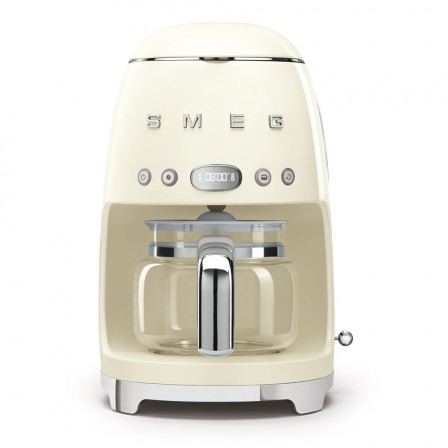 CAFETIERE DCF02CREU 10*TASSES CREME SMEG