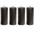 LOT 4*PIED B  19*CM CYLINDRIQUE WENGE AMIEL