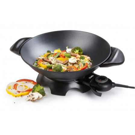 WOK DO8708W 5L 2200W ALU NOIR DOMO