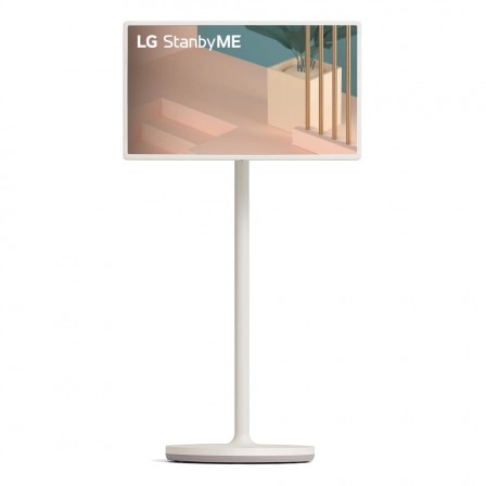 LED 68CM 27ART10AKPL FULL HD TACTILE SMART TV SUR PIED STAND BY ME BEIGE LG