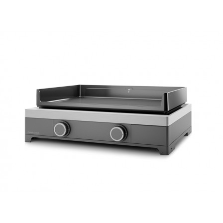 PLANCHA MODERN G60A1 GAZ 60*CM 5300W ACIER ANTHRACITE FORGE ADOUR