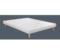 SOMMIER TAPISSIER BLANC H13 REF3LB 140*190 SRP  BELHARRA