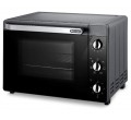 FOUR EO40123 S 40L 1000W CHALEUR TOURNANTE NOIR DE LONGHI