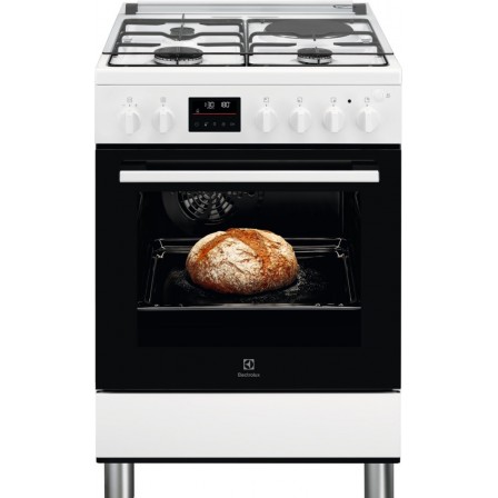 CUISINIERE LKM648988W 3+1 MULTI PYRO BLANC ELECTROLUX