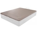 LIT COFFRE KIT 160X200 BLANC CERUSE EBAC