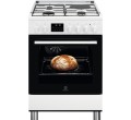 CUISINIERE LKM648988W 3+1 MULTI PYRO BLANC ELECTROLUX