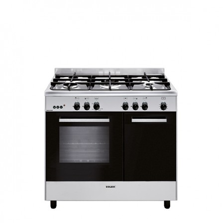 CUISINIERE GA960PCGIX 5*GAZ 90CM FOUR GAZ CATA TB A INOX GLEM